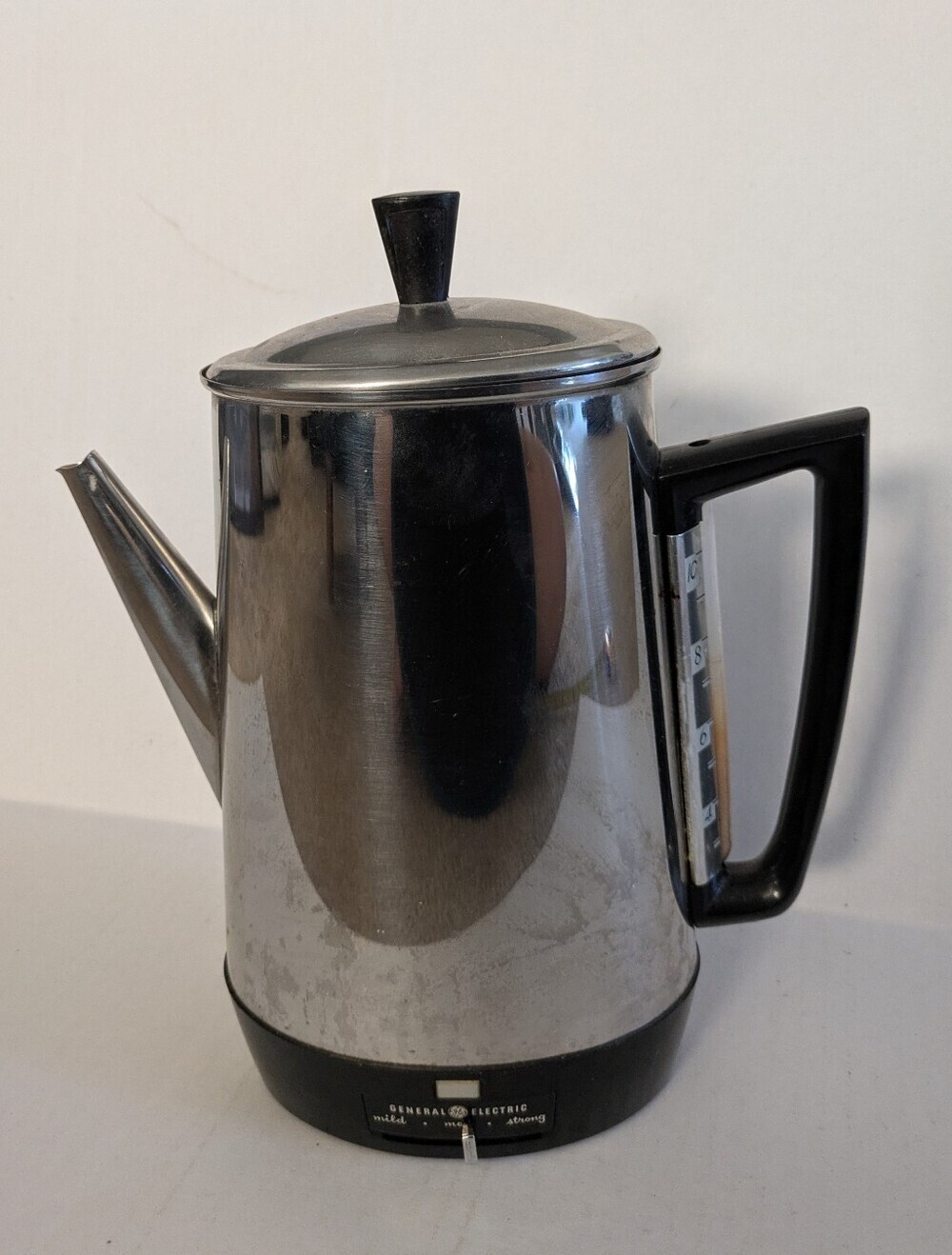 Vintage General Electric Percolator/Coffee Pot. 10 Cup.